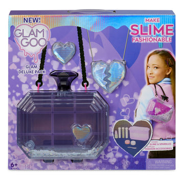 Glam Goo Deluxe Pack with Slime & Fashion Accessories, Multicolor