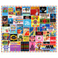 Re-marks 1970s Pop Culture Puzzle, 1500 Pieces for All Ages