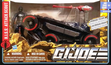 G.I. Joe Pursuit of Cobra (POC) H.I.S.S. Attack Scout with HISS Tank Driver Action Figure