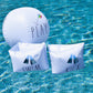 Coconut Float Rae Dunn x Water Wings & Beach Ball - Swim Kick Theme - Child Sized Inflatable Water Wings & Durable Water Toy - Child Floation Devices