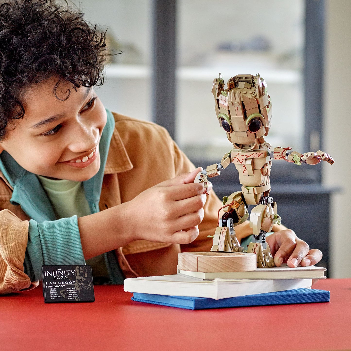 Lego Marvel I am Groot 76217 Building Toy Set - Action Figure from The Guardians of The Galaxy Movies, Baby Groot Model for Play and Display, Great