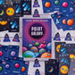 AEG & Flatout Games | Point Galaxy - Follow-Up to the Award-Winning Family Card Game Point Salad | Puzzly Space Exploration | Ages 10+ | 1-5 Players