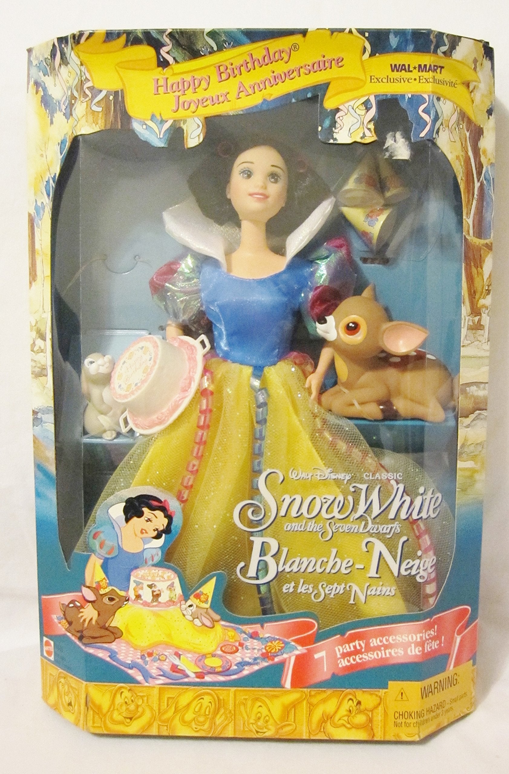 Mattel Snow White Happy Birthday Doll