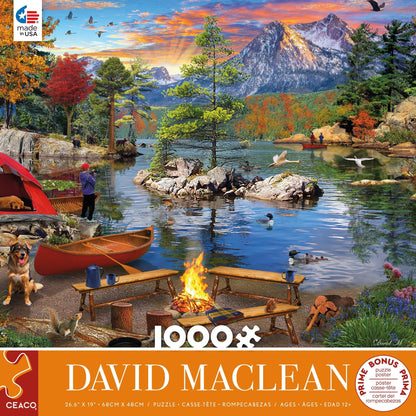 Ceaco - David Maclean - Fishing with My Son - 1000 Piece Jigsaw Puzzle