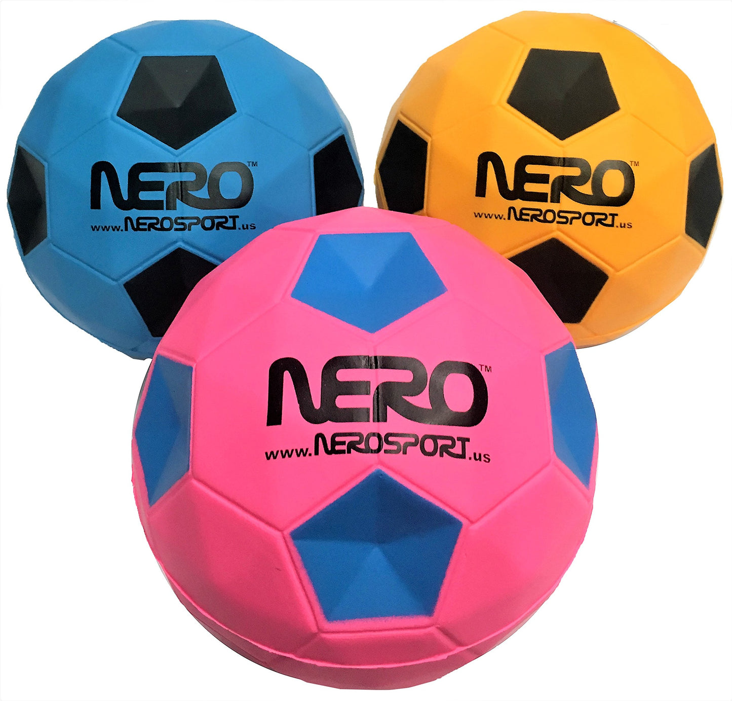 INGEAR Nero NS-R12 High Bounce Ball 4.7 inch Our Biggest High Bounce Ball Yet (Pink)