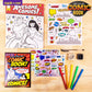 Made By Me Make Your Own Comic Book Storytelling Kit for Kids, 15-Page, Hardcover, How-to Draw Instructional Guide, Comic Inspired Stickers & Stamp