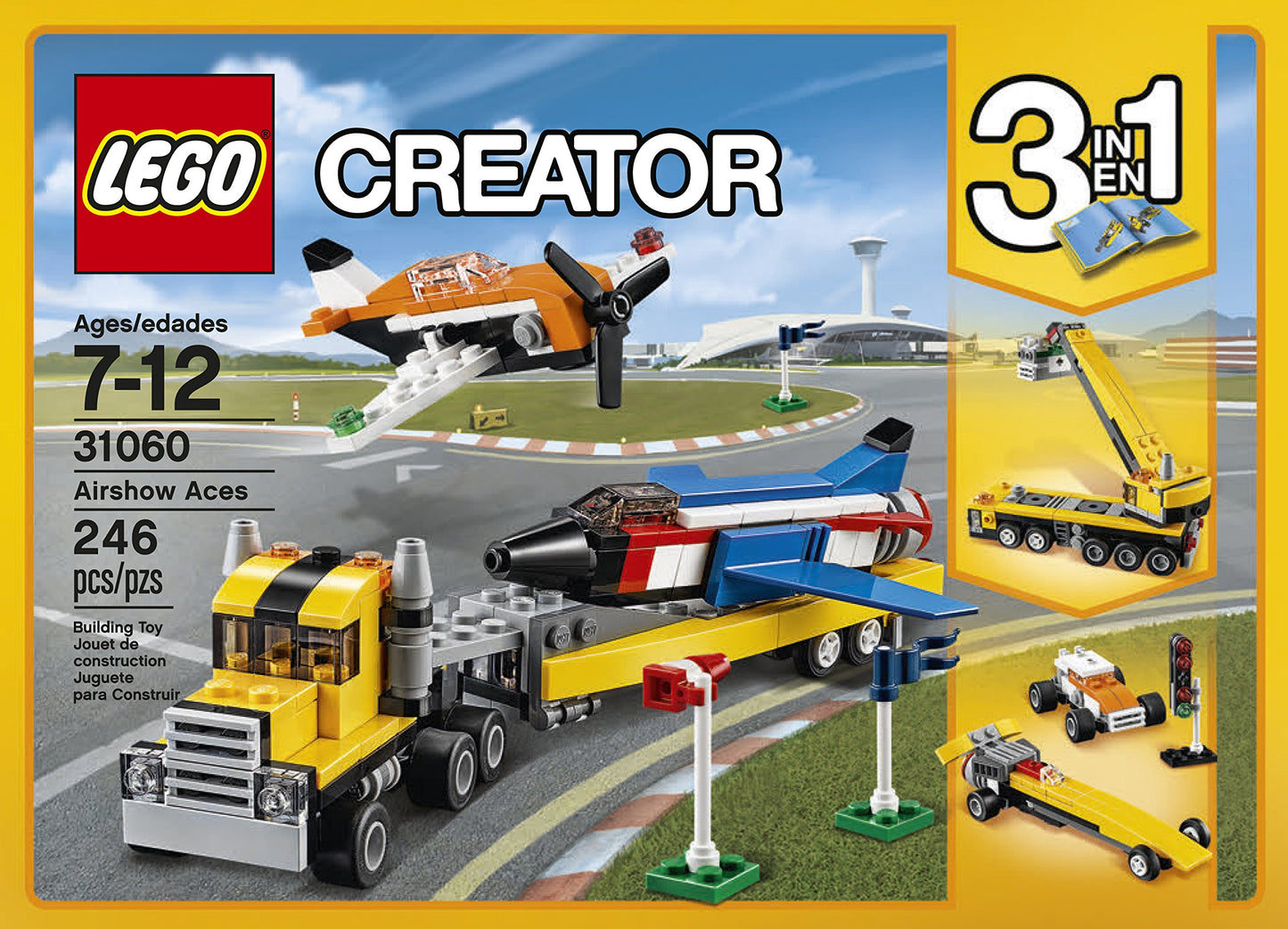 LEGO Creator Airshow Aces 31060