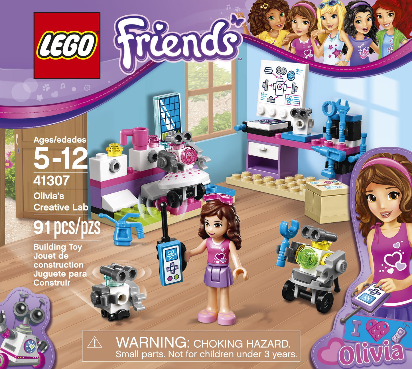 LEGO Friends Olivia's Creative Lab 41307 Building Kit