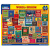 White Mountain 1000 Piece Jigsaw Puzzle, Words of Wisdom