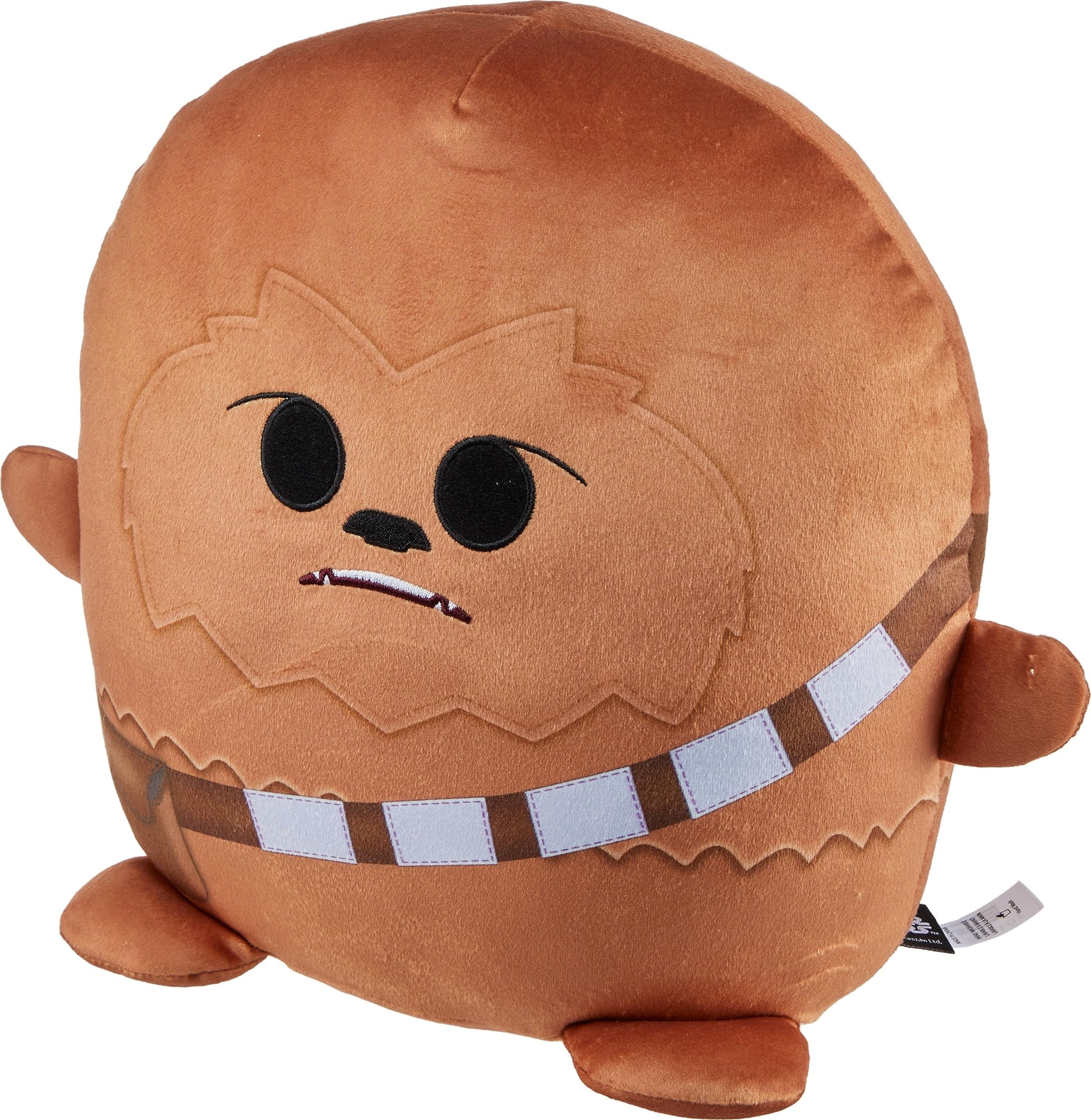 Mattel Star Wars Cuutopia Plush Figure, 10-inch Chewbacca Soft Rounded Pillow Doll, Collectible Toy Inspired by the Wookiee Character