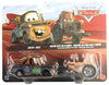 Mattel Disney Cars 2025 1:55 Scale 2-Pack Mater and Tractor with Tire in Mouth