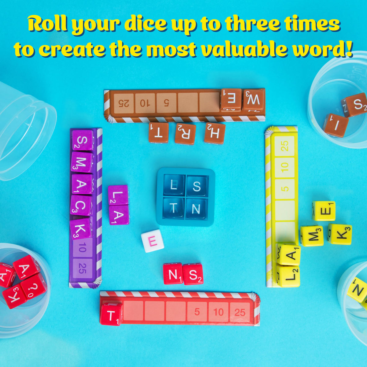 Thames & Kosmos Dice Words | Family Strategy Word Game