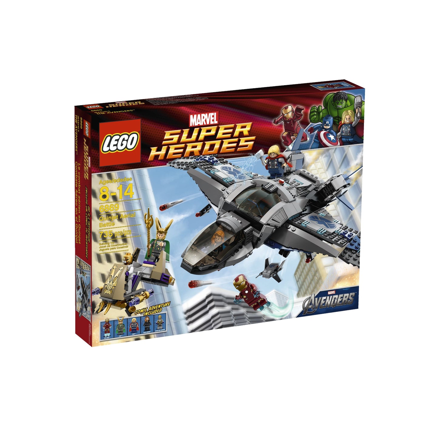 LEGO Quinjet Aerial Battle 6869
