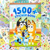 Horizon Group USA Sticker Book with Large and Small Sizes, Kids Stationary for Water Bottle, Notebooks, and Party Favors, Bluey