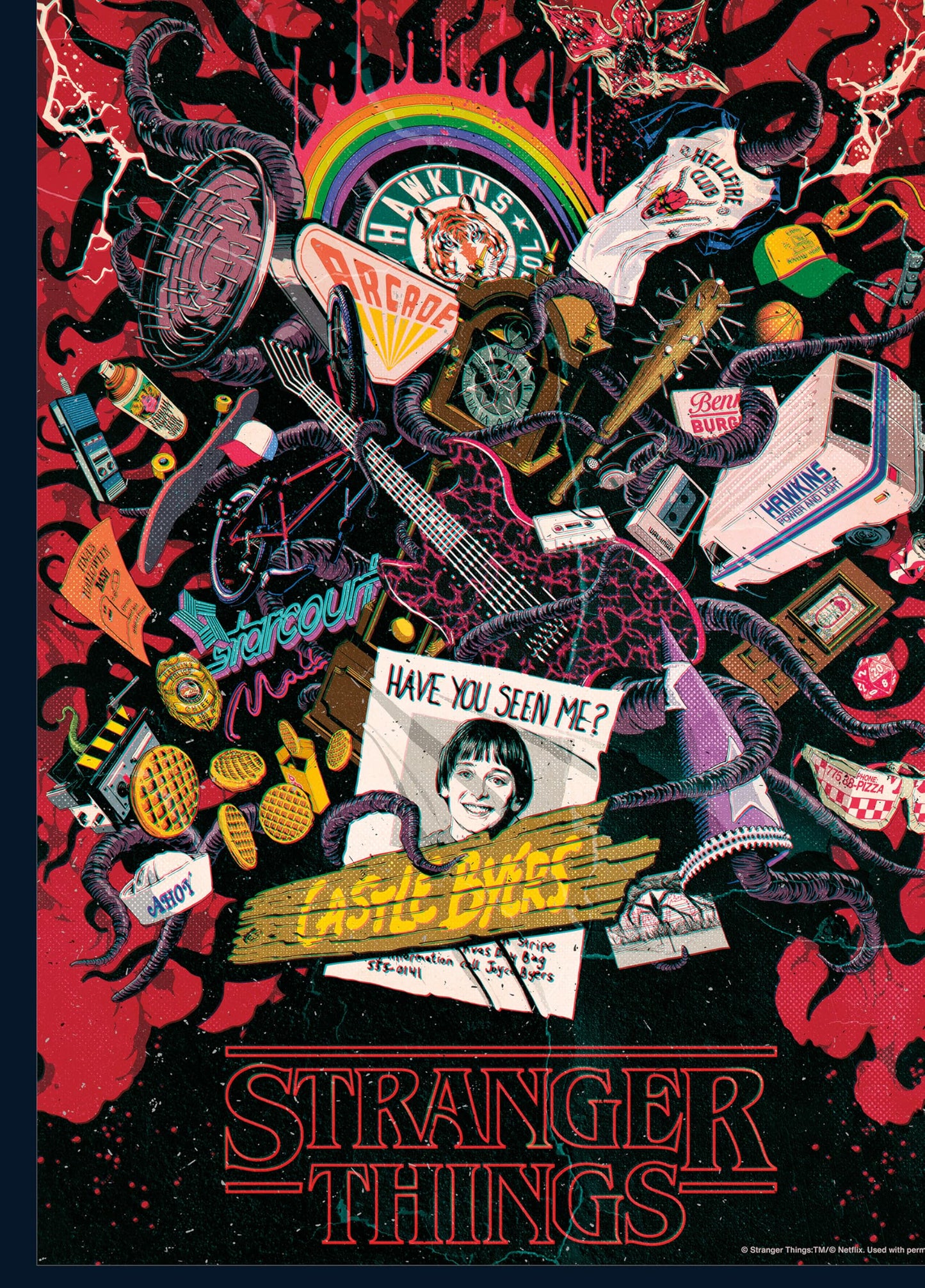 Buffalo Games - Stranger Things Castle Byers - 1000 Piece Puzzle for Adults