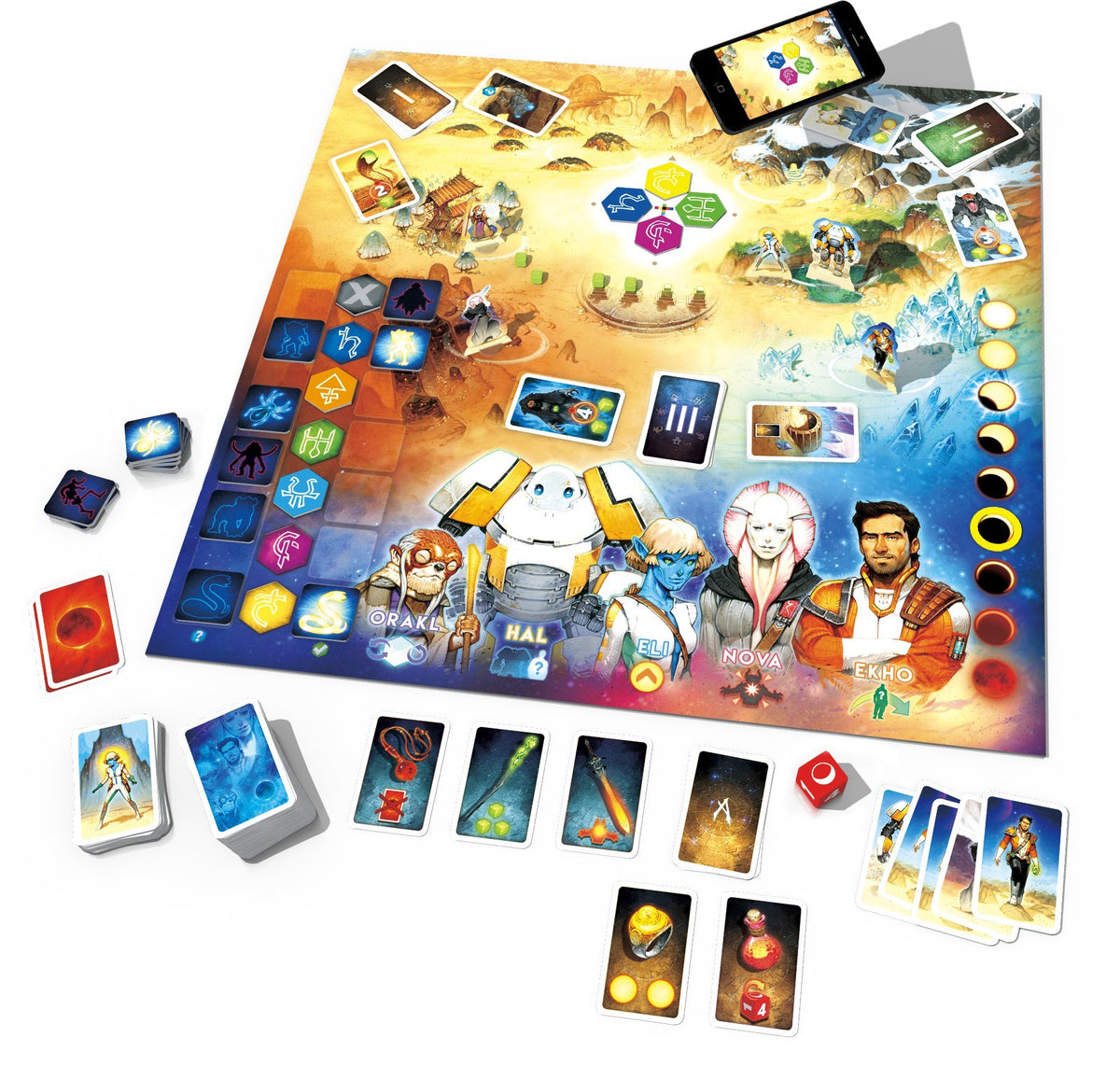 Grey Fox Games Rising 5 Board Game
