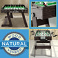 SereneLife Folding Foosball Table, 4’ x 2’ Full Competition Size Foldable Space Saving Table Soccer for Home, Arcade Game Room, for Indoor or Outdoor