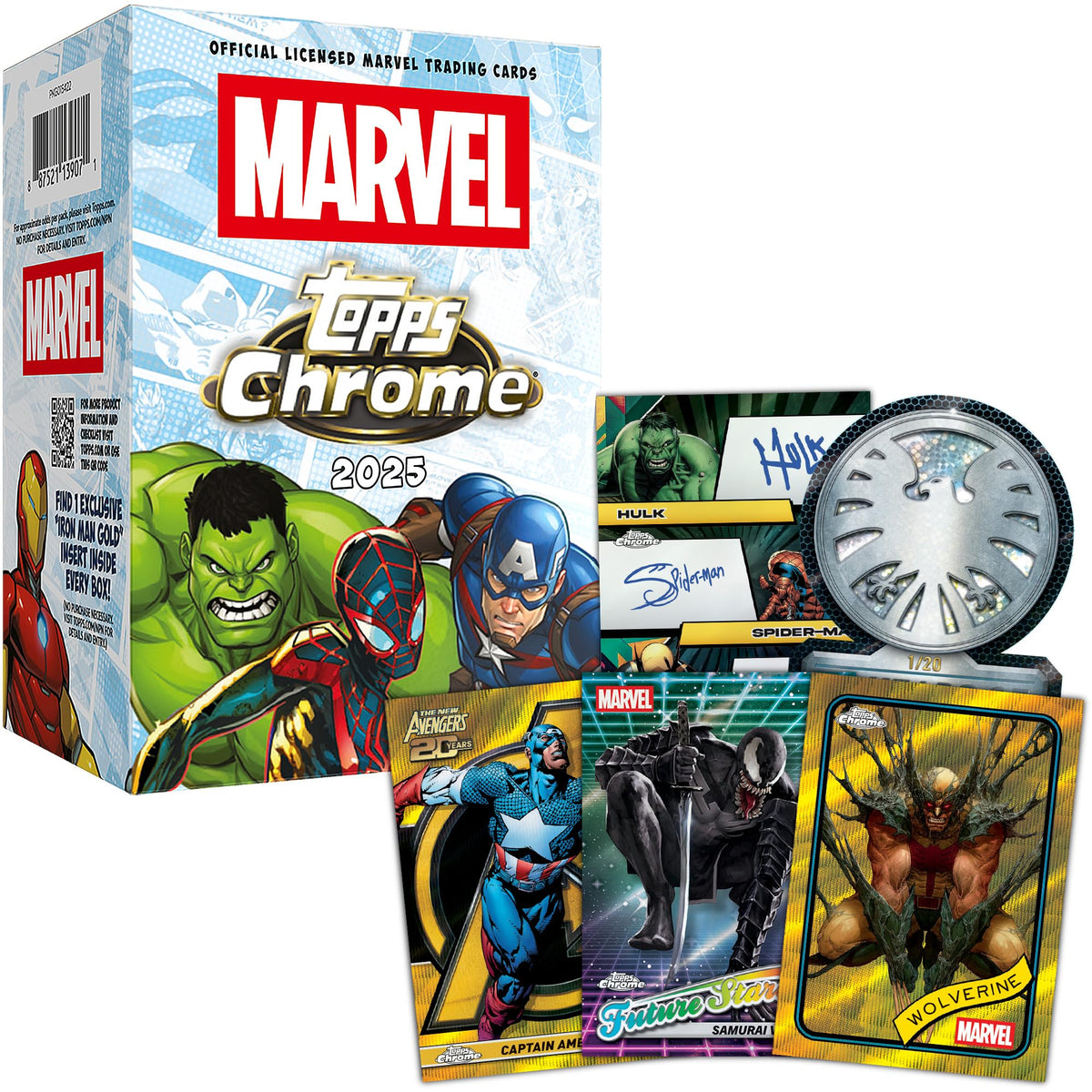 2025 Marvel Comics Chrome - Factory Sealed - Value Box