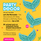 Big Dot of Happiness Let's Be Mermaids - Tail Decorations DIY Baby Shower or Birthday Party Essentials - Set of 20