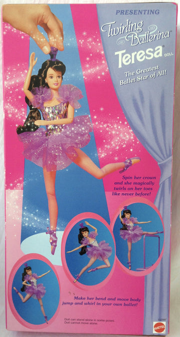 Mattel Barbie Twirling Ballerina Teresa 11" Doll