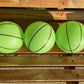 Toys+ Inflatable Glow in the Dark Mini Basketballs Includes Pump and Needle Magic Shot Pro Mini Hoop Basketballs (Glow in the Dark, 6Pack)