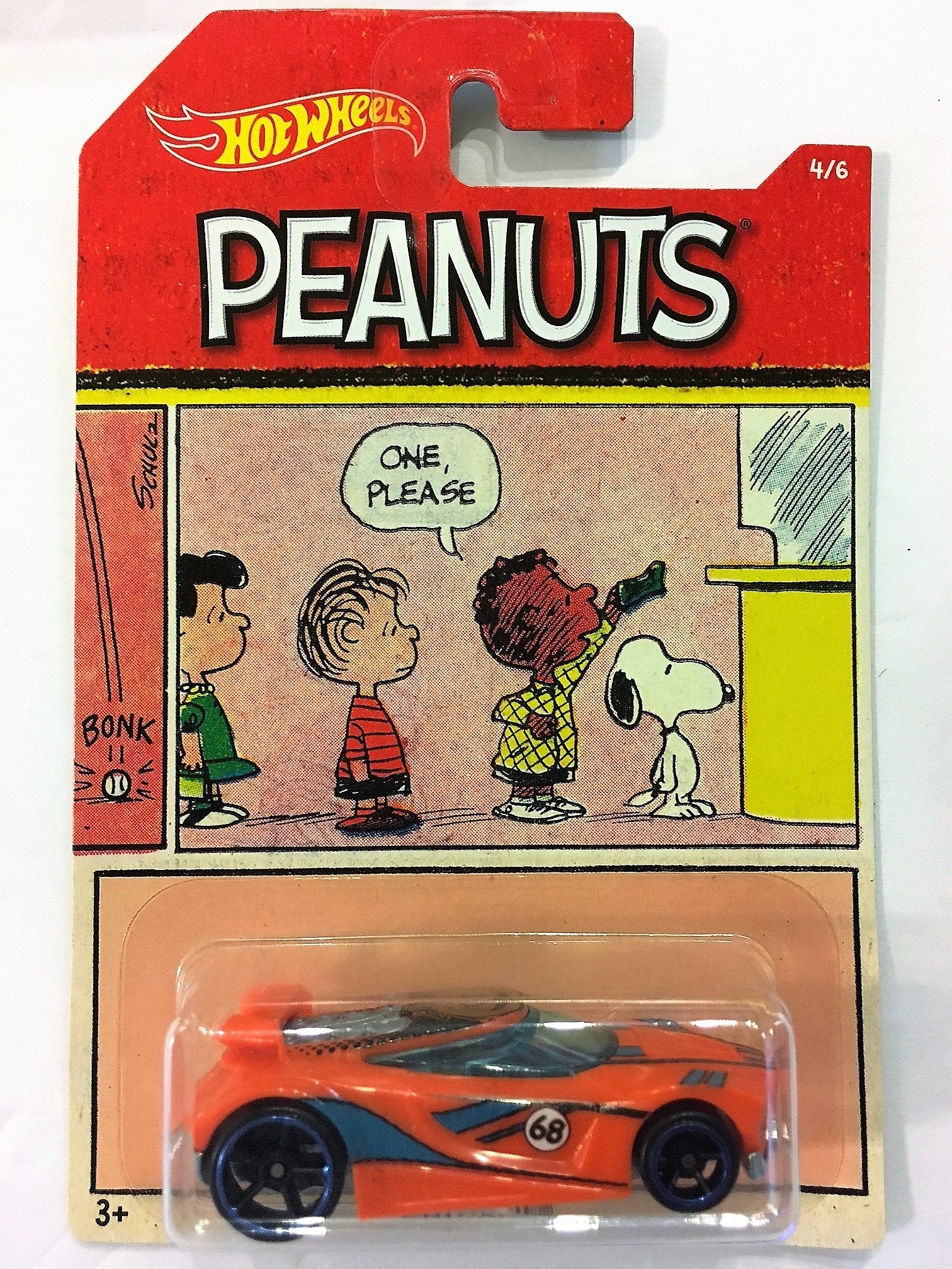 2017 Hot Wheels PEANUTS Complete Set Of 6 : CHARLIE BROWN (Bone Shaker), SNOOPY (Altred Ego), LUCY (Purple Passion), FRANKLIN (Chicane), LINUS (Circle