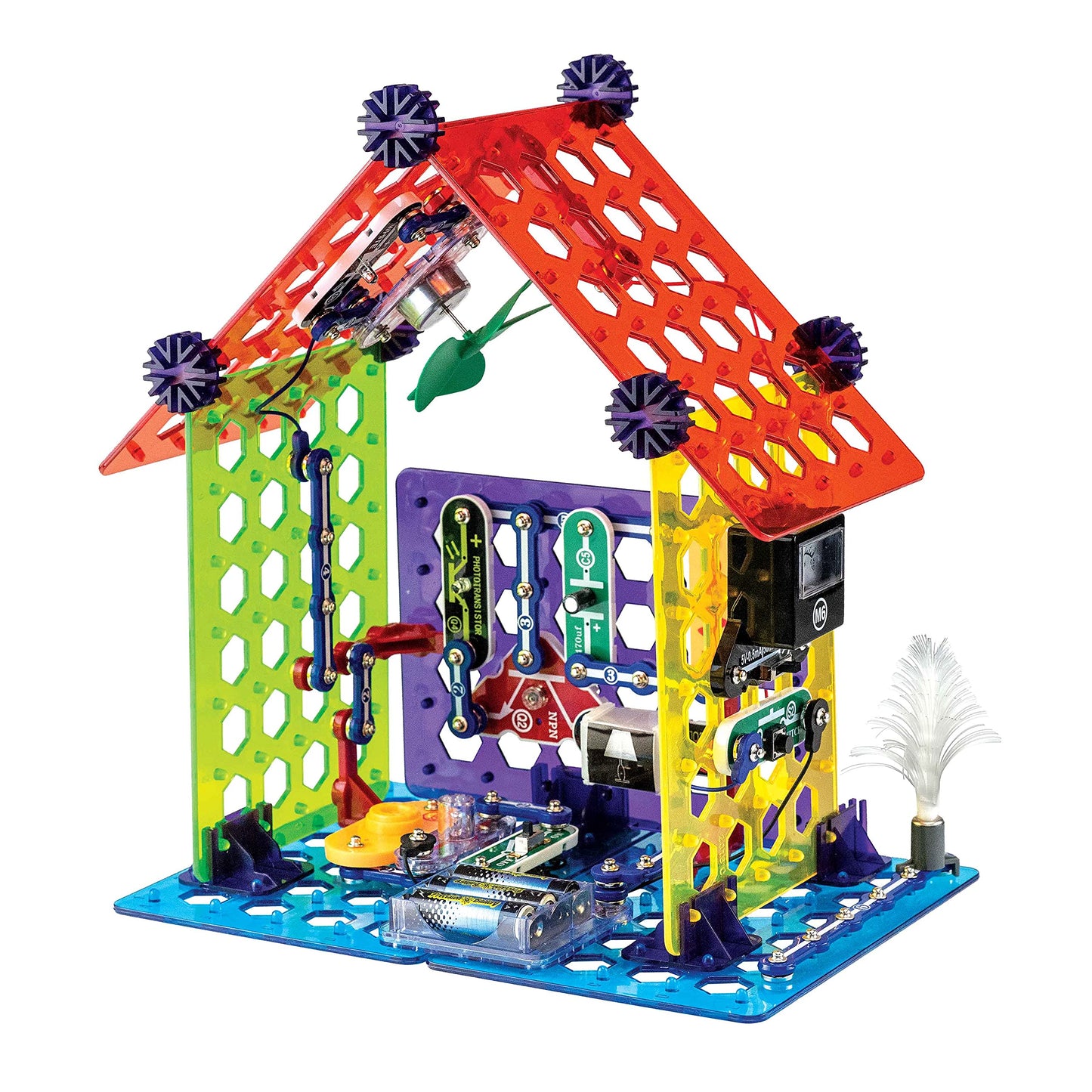 Snap Circuits Elenco My Home Electronics Building Kit for Kids Ages 8 and Up