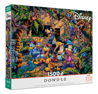 Ceaco - Disney Mickey & Friends Exploring - 1500 Piece Puzzle for Adults