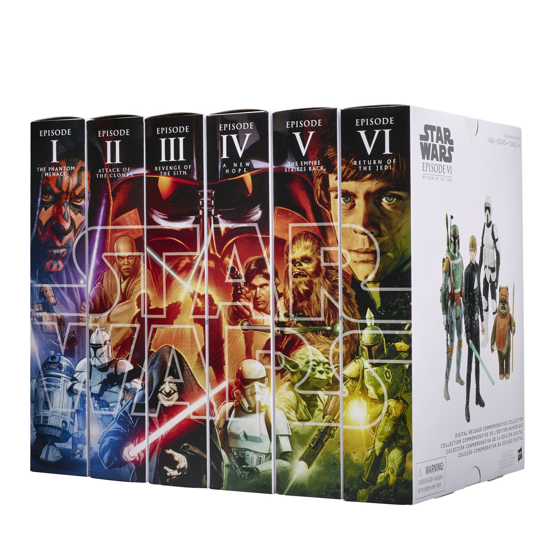 Star Wars Digital Release Commemorative Collection Episode III Revenge of the Sith 3.75 Inch Figures