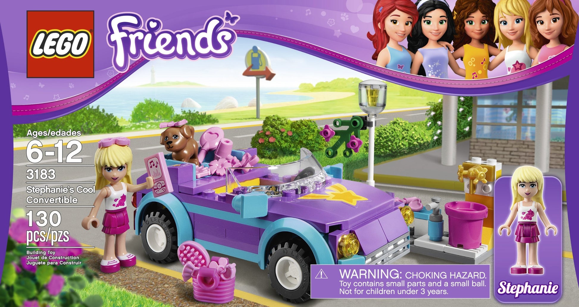LEGO Friends Stephanieâ€™s Cool Convertible 3183