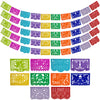 Papel Picado Banner 5-pk - Mexican Party Banners - Fiesta Party Decorations