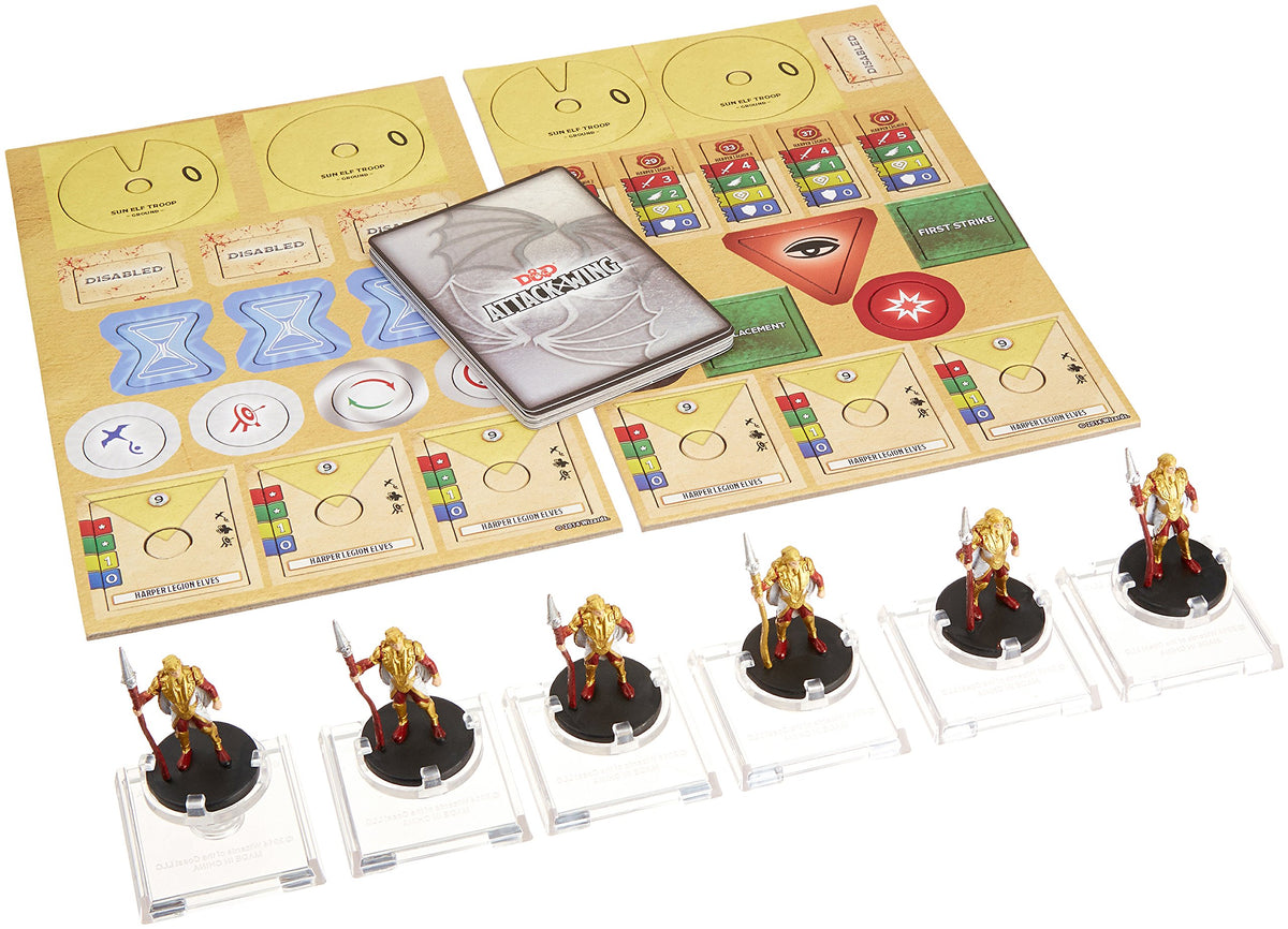 WizKids D&D Attack Wing: Wave One - Sun Elf Troop Expansion Pack