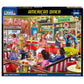 White Mountain 1000 Piece Jigsaw Puzzle 1950s Retro Cafe, American Diner