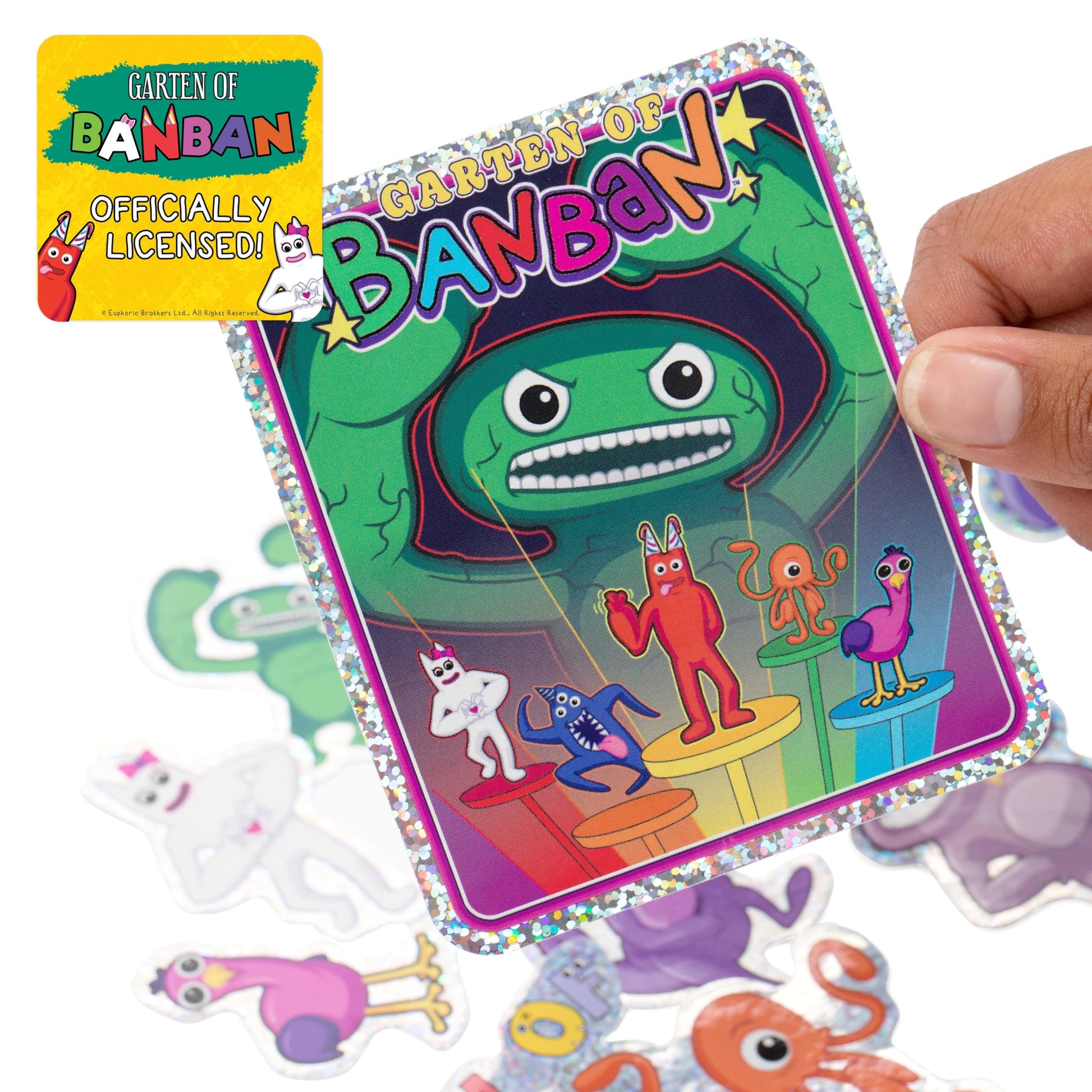 GARTEN OF BANBAN - Holographic Sticker Set 12-Pack (4" Stickers, Reusable)