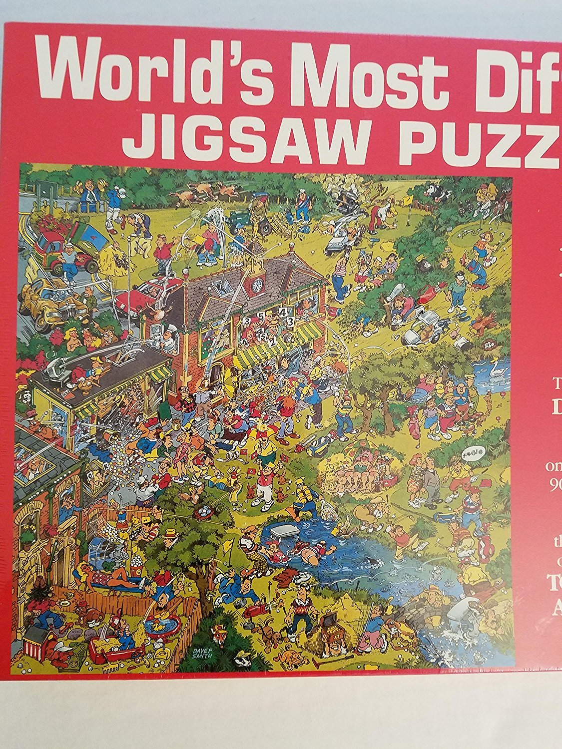 World's Most Difficult Jigsaw Puzzle Golf Edition