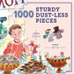 eeBoo Sweet Shoppe 1000 Piece Square Jigsaw Puzzle, 23" x 23"