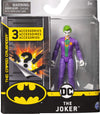 Batman 6056747, 4-Inch THE Joker Action Figure with 3 Mystery Accessories, Mission 1, Multicolour