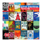 Re-Marks Great American Novels 1000-Piece Puzzle for All Ages, Family Jigsaw Puzzle