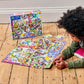 eeBoo Fairies & Tales 36 Giant Piece Children's Puzzle, 24.5" x 20"