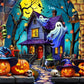 Springbok Haunted Halloween Party 1000 Piece Jigsaw Puzzle for Adults