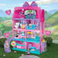 Minnie Mouse Bow-Tel Hotel, 20-piece Figure and Playset, 2-Sided Play with Lights, Sounds, and Elevator, Officially Licensed Kids Toys for Ages 3 Up