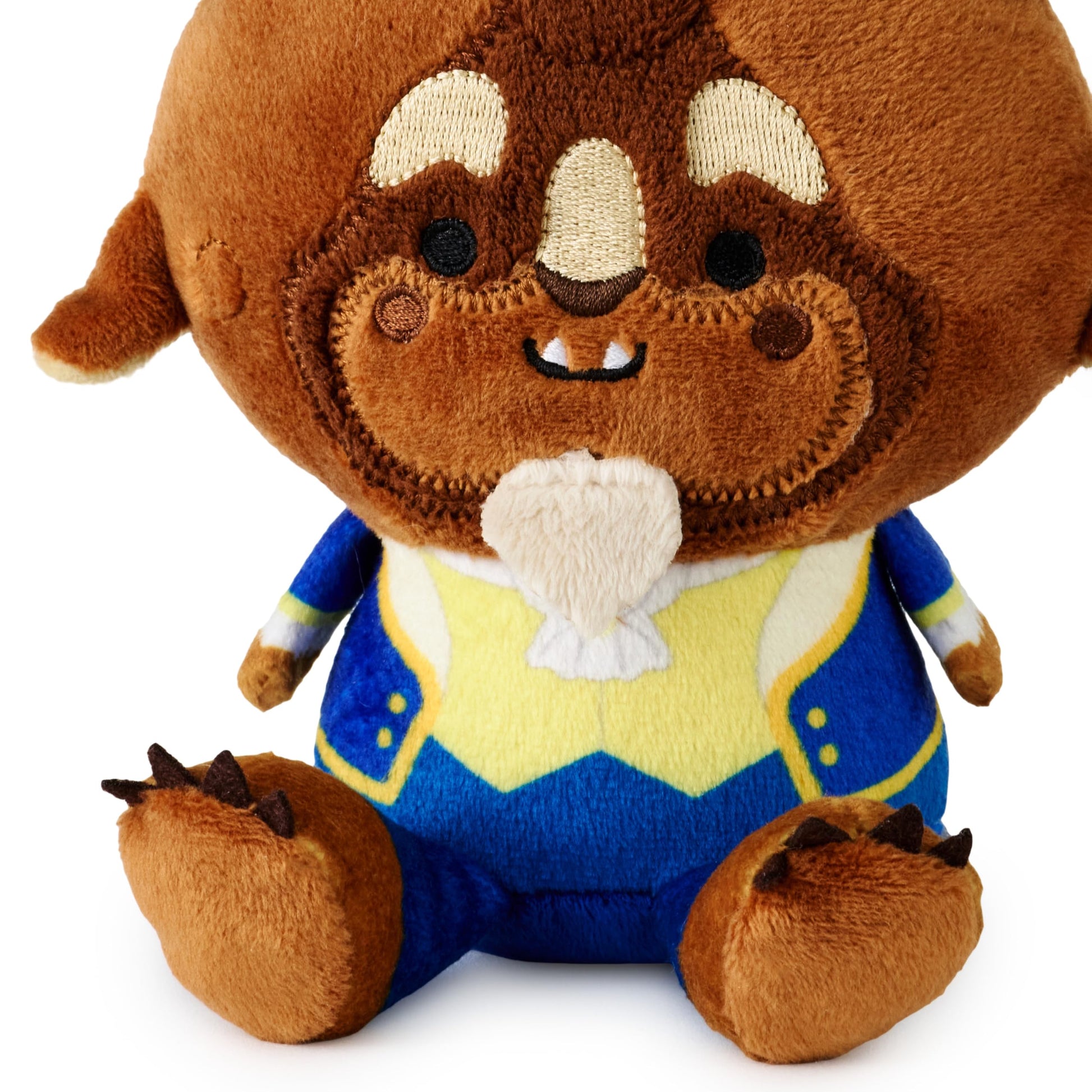 Hallmark Disney Beauty and The Beast Better Together Magnetic Plush Toy with Sound, Set of 2 (Belle and Beast) 5.25", Gift for Kids, Teens, Fans