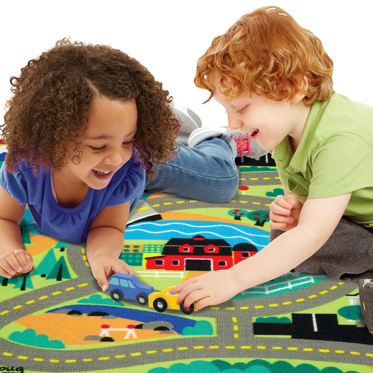Melissa & Doug Round The Town Road Rug (FFP)