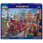 White Mountain 500 Piece Jigsaw Puzzle Theme Park Train, Seaside Railroad