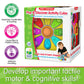 The Learning Journey: Pop & Discover Activity Cube - Fun Montessori Early Educational - Sensory Toy for Kids - Autism - Pop It Baby Toddler Toys