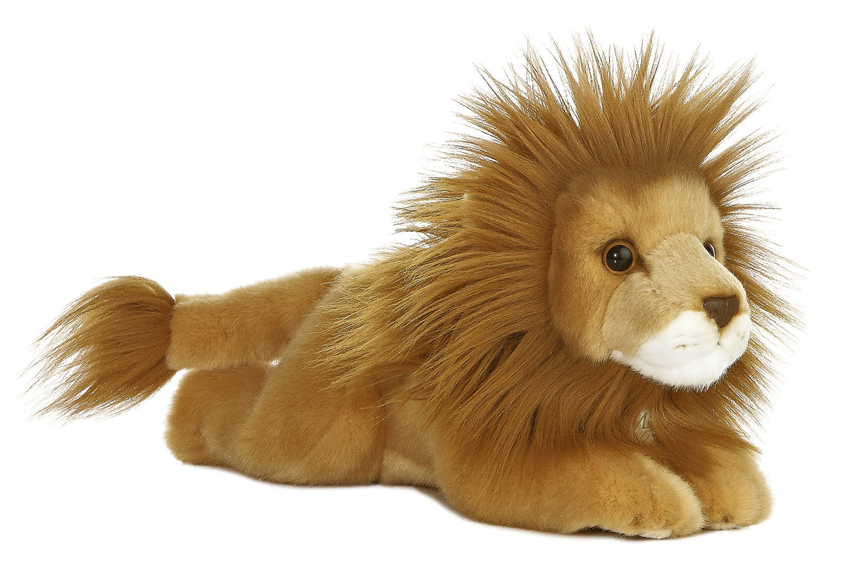 Aurora Miyoni 11" Lion Realistic Stuffed Animal
