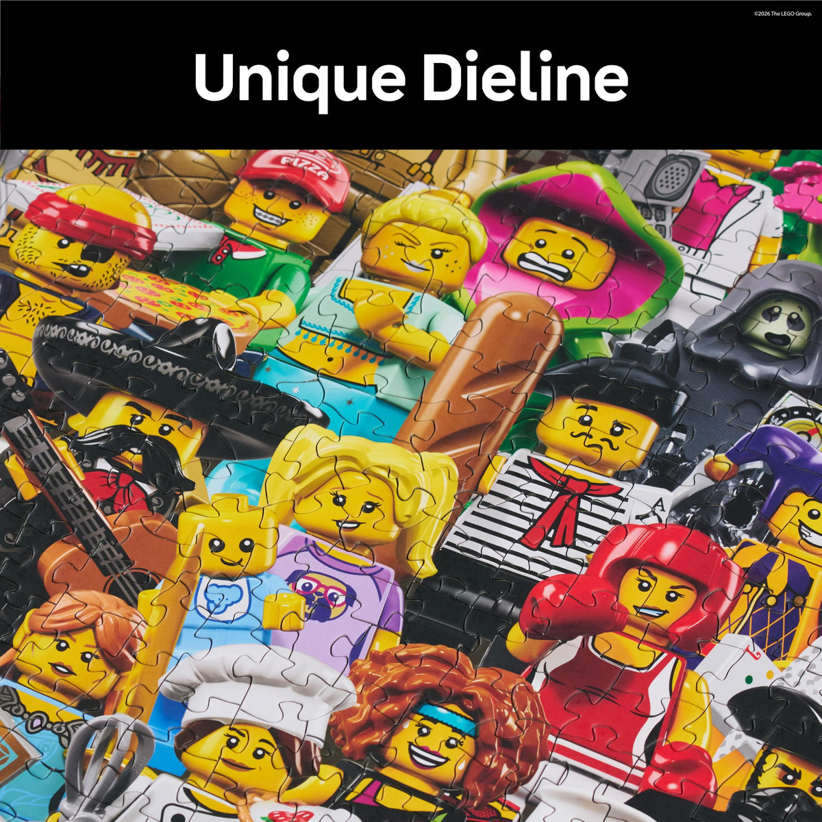 LEGO® Minifigures Collage Puzzle