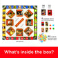 AQUARIUS Friends The Television Series Card Scramble, Multi-colored (97512)