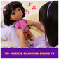 Dora, Sing & Explore Dora Doll with Music, Sound Effects, Bilingual Phrases, Doll Clothes & Accessories, Kids Toys for Girls & Boys Ages 3 and Up