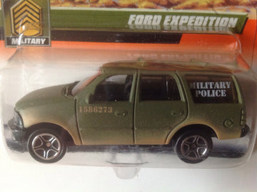 Matchbox Ford Expedition Olive Green Military Truck